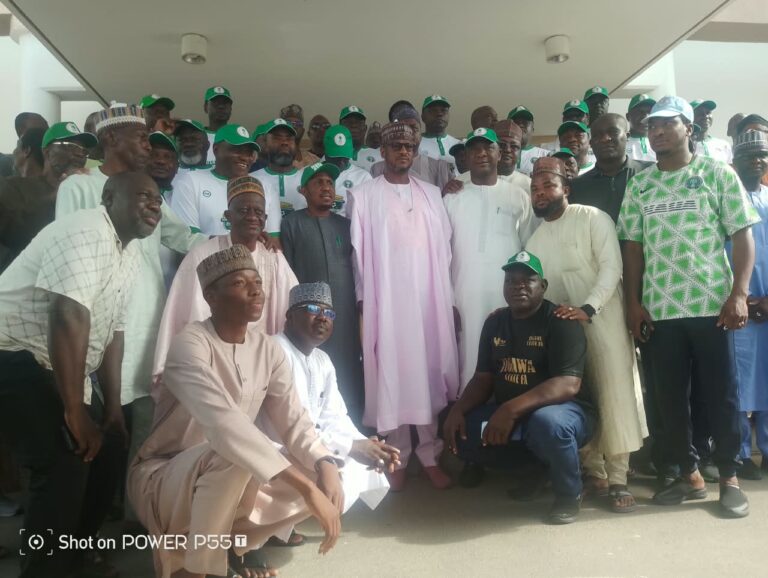 Malam Umar Dikko Radda and NFF Leadership