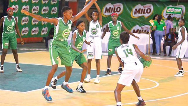NSSF: National Inter Secondary schools boys & girls Milo Basketball commence on Sunday in Lagos Milo basketball