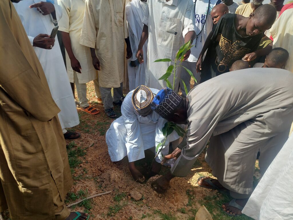 Babangida Charity Foundation launches 2024 tree planting program at Romi community in Dawakin Tofa Mt Babangida