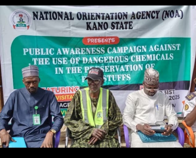NOA warns greengrocers against use of chemicals for preservation NOA