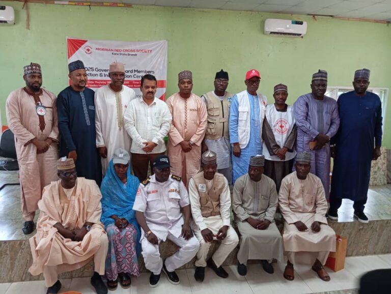 Red Cross Society inaugurates 12 governing board members in Kano Nig Red Cross Governing Board Kano