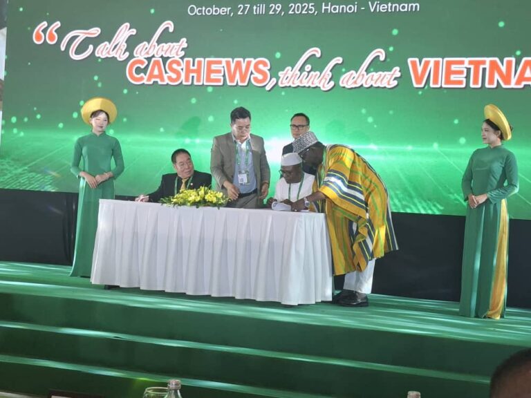 Nigeria, Vietnam Sign Strategic Pact to Boost Cashew Trade and Technology Exchange Nigeria and Vietnam sing Mou