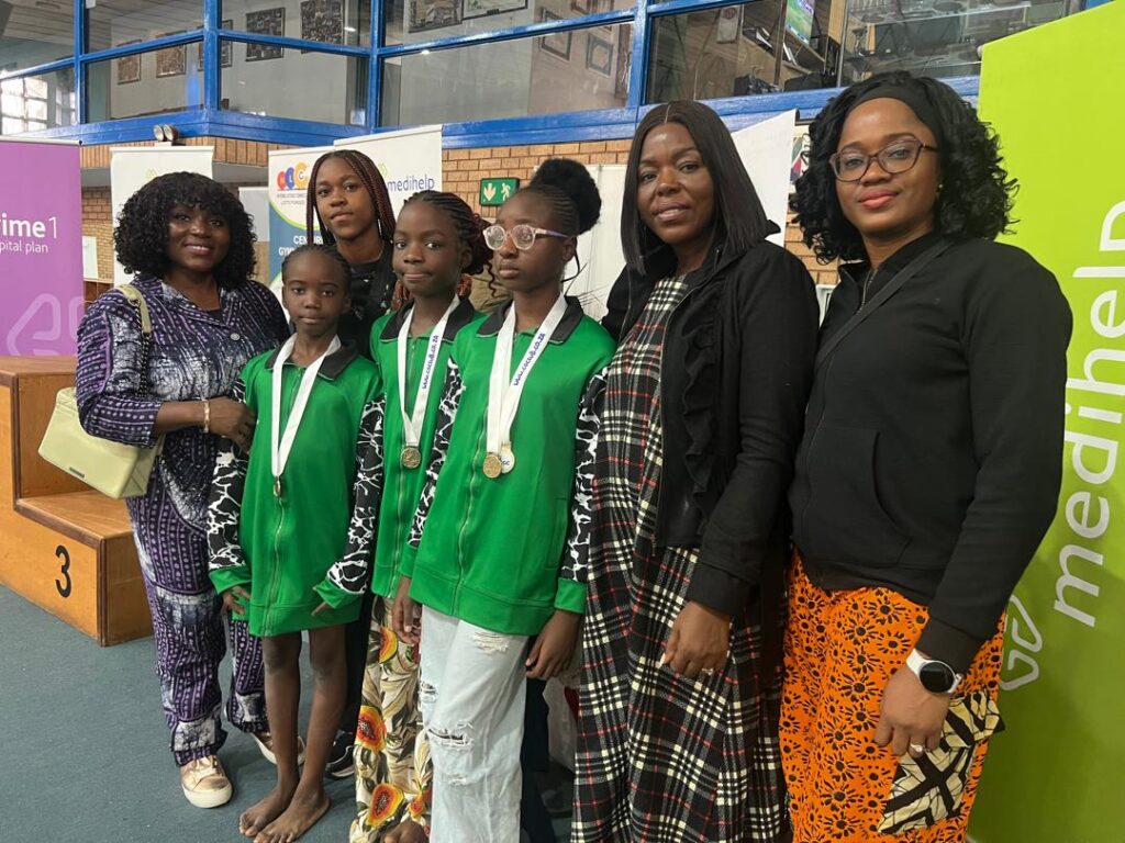 Nigerian teams, clinching a memorable gold medal Nigerian teams, clinching a memorable gold medal