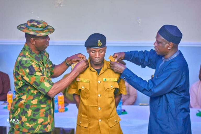 Six NDLEA Officers Decorated in Kazaure Area Command One of the NDLEA officers Decorated