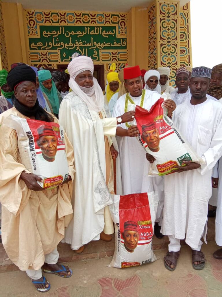 Gov. Abba calls for fairness in the distribution of Palliatives Palliatives