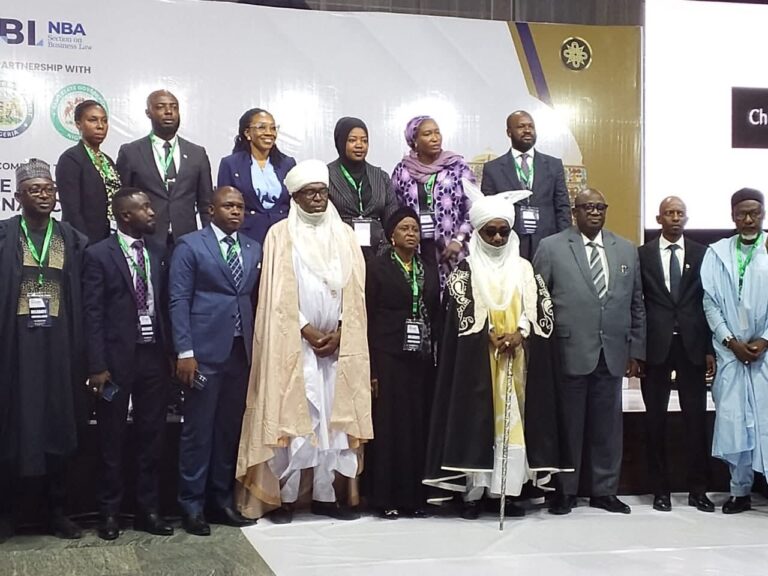MAUDE delivers Governor Yusuf’s Message At NBA-SBL Conference Participants