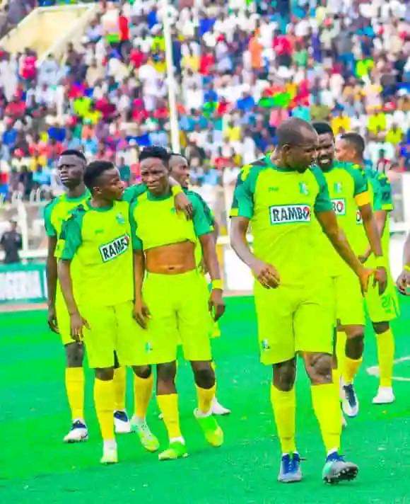 Kano pillars manage to beat Sporting of Lagos despite the harsh weather Pillars fc
