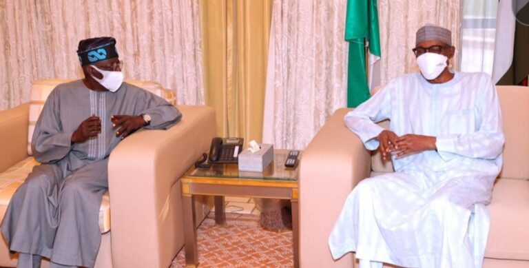 President Tinubu and Late President Buhari