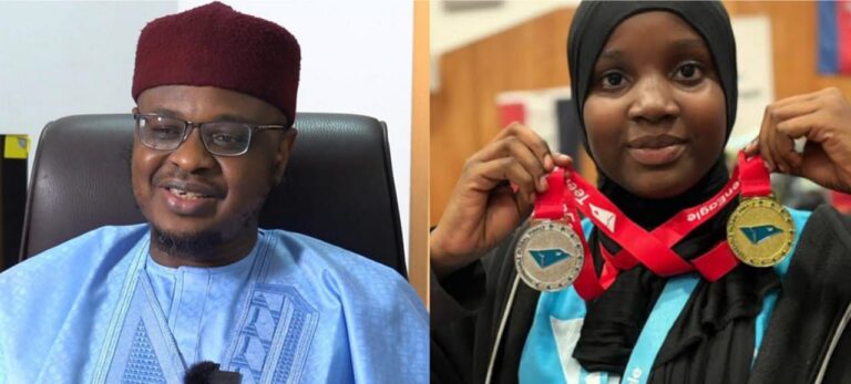 Nafisa Deserves Recognition: $100,000, a flat, and OON! Prof Ali Isa Pantami and Nafisa Abdullah Aminu