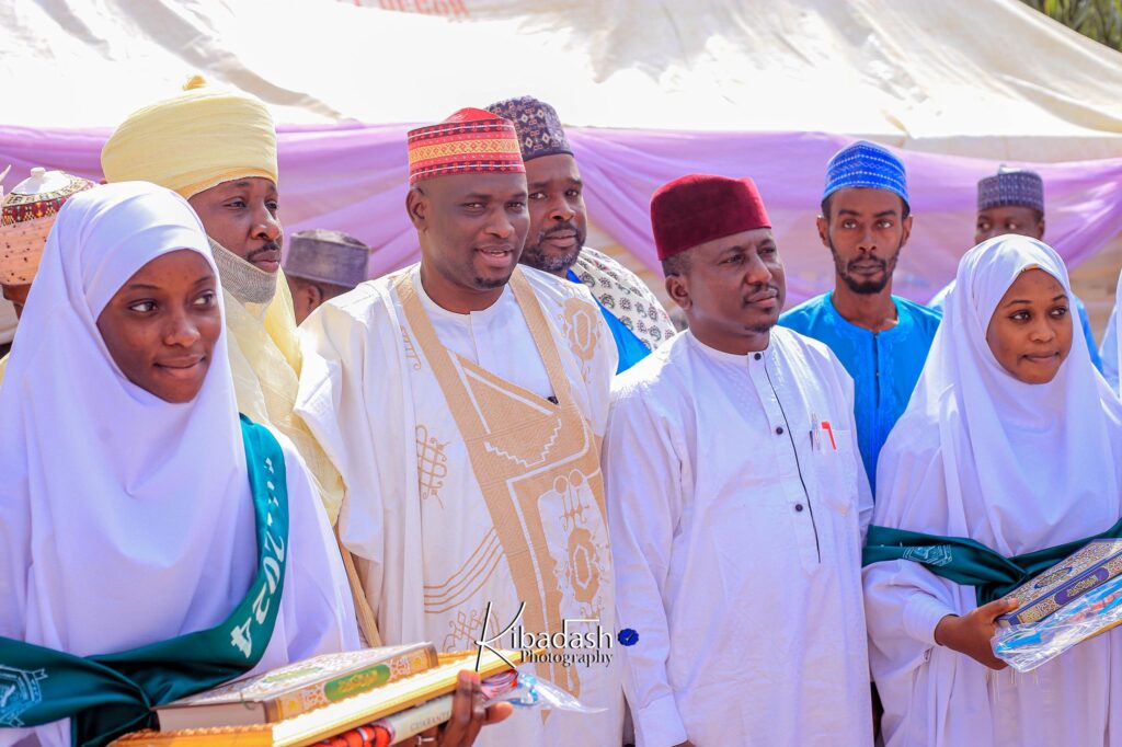Governor Yusuf Donates N2m to Mu’assasatu Balarabe Islamiyya Qur'anic Graduation at Sokoto road Kano