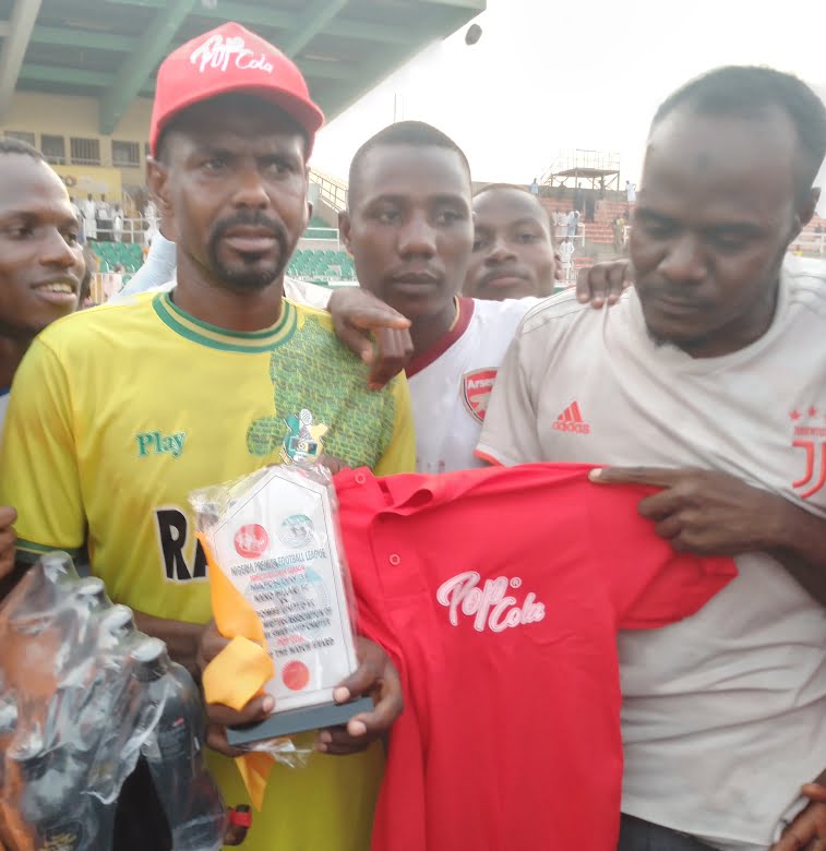 Rabiu Ali bags SWAN Pop Cola MVP as Pillars whip Gombe Utd 4-0 Rabiu pele