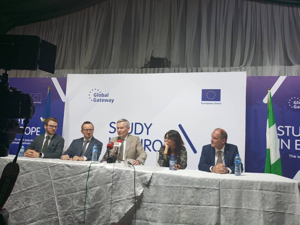 EU strengthens ties with Nigeria through “Study in Europe” fair Representatives of European universities