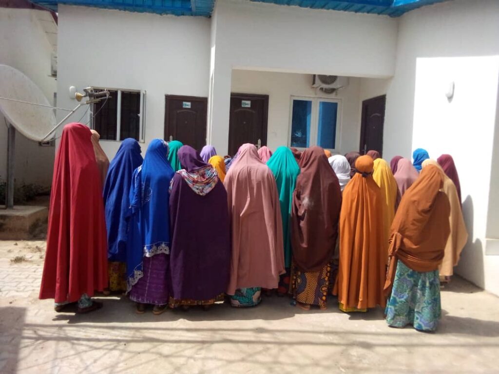 NAPTIP receives 51 rescued victims of human trafficking in Kano Rescued women
