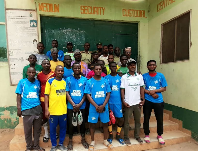 Kano SWAN Emerges Victorious in Friendly Match against Kurmawa CS Inmates SWAN