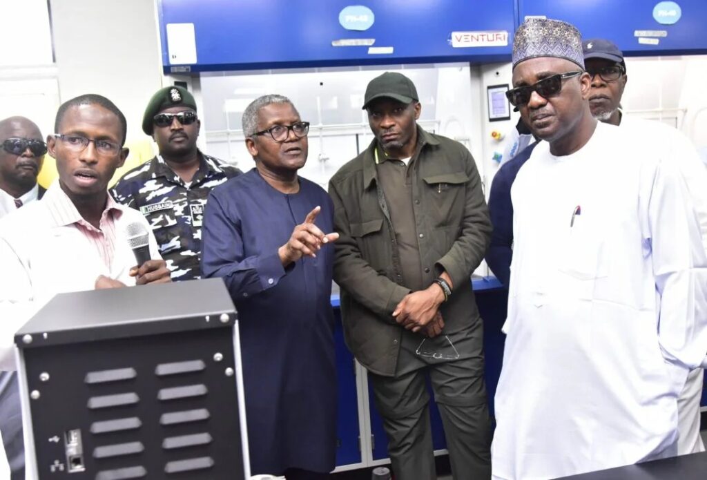 Our Refinery Having Repeated Orders from Abroad, Dangote Tells Senate members