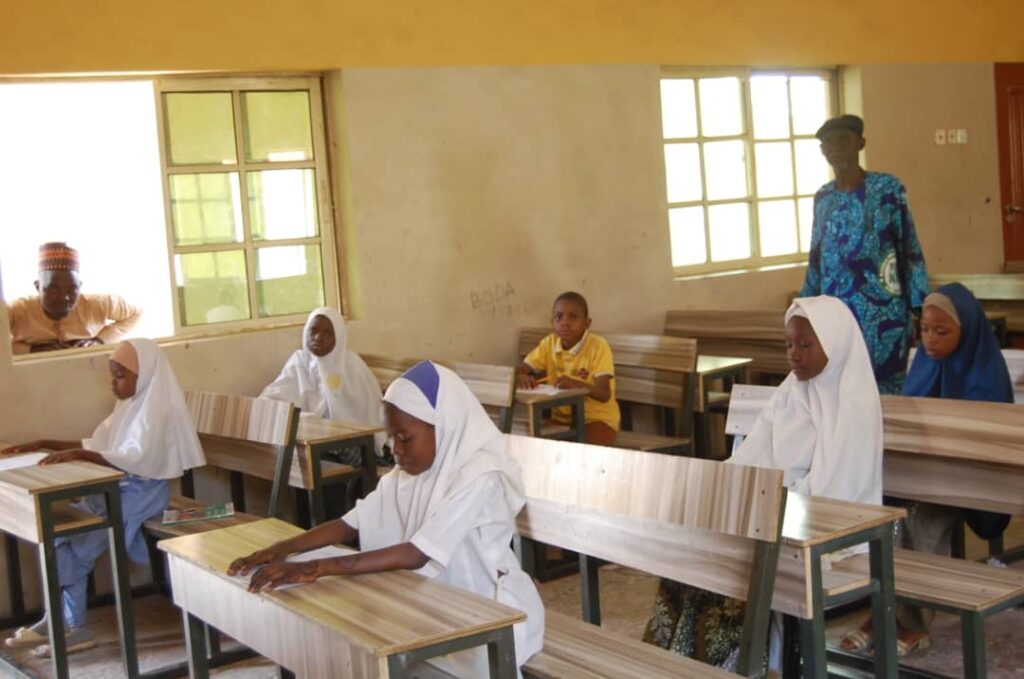 Kano Conducts Entrance Exams into Exchange Programme Schools. Students conducting Examinations