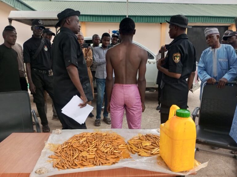 ZSCPG Arrests Gunrunner, Recovers Ammunition Suspect