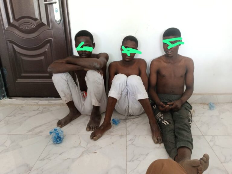Kano Neighborhood Watch Arrests Suspected Drug dealer Suspected drug offenders