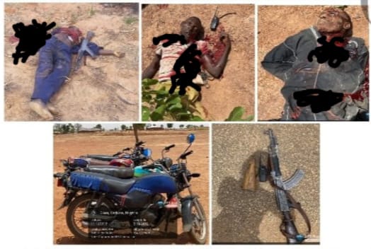 Troops killed Terrorists on Transit to fix Motorbikes in Kaduna Terrorist