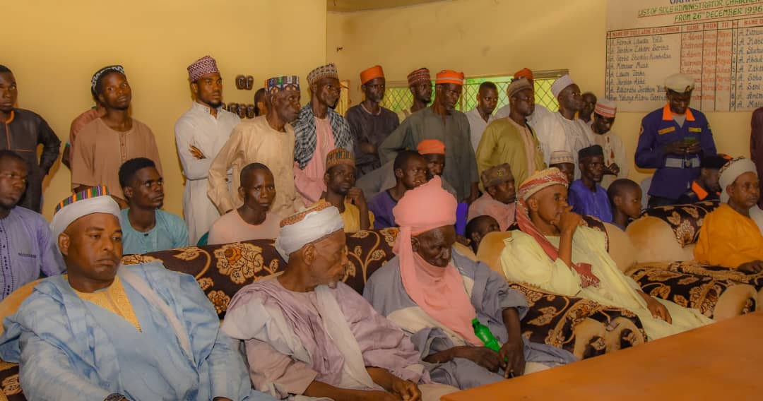 Traditional rulers at Kafin chiri Traditional rulers at Kafin chiri