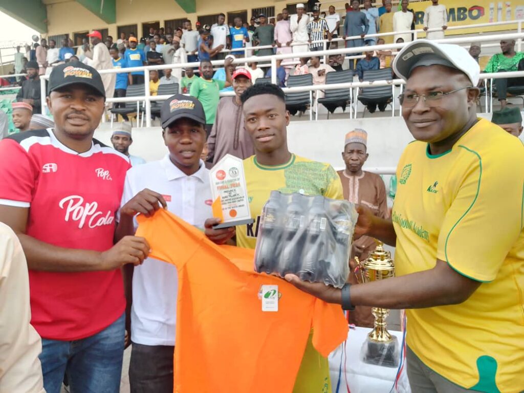 Usman Ghali Bags SWAN Pop Cola MVP Award As Pillars Clinch FA Cup Usman Ghalimost values player