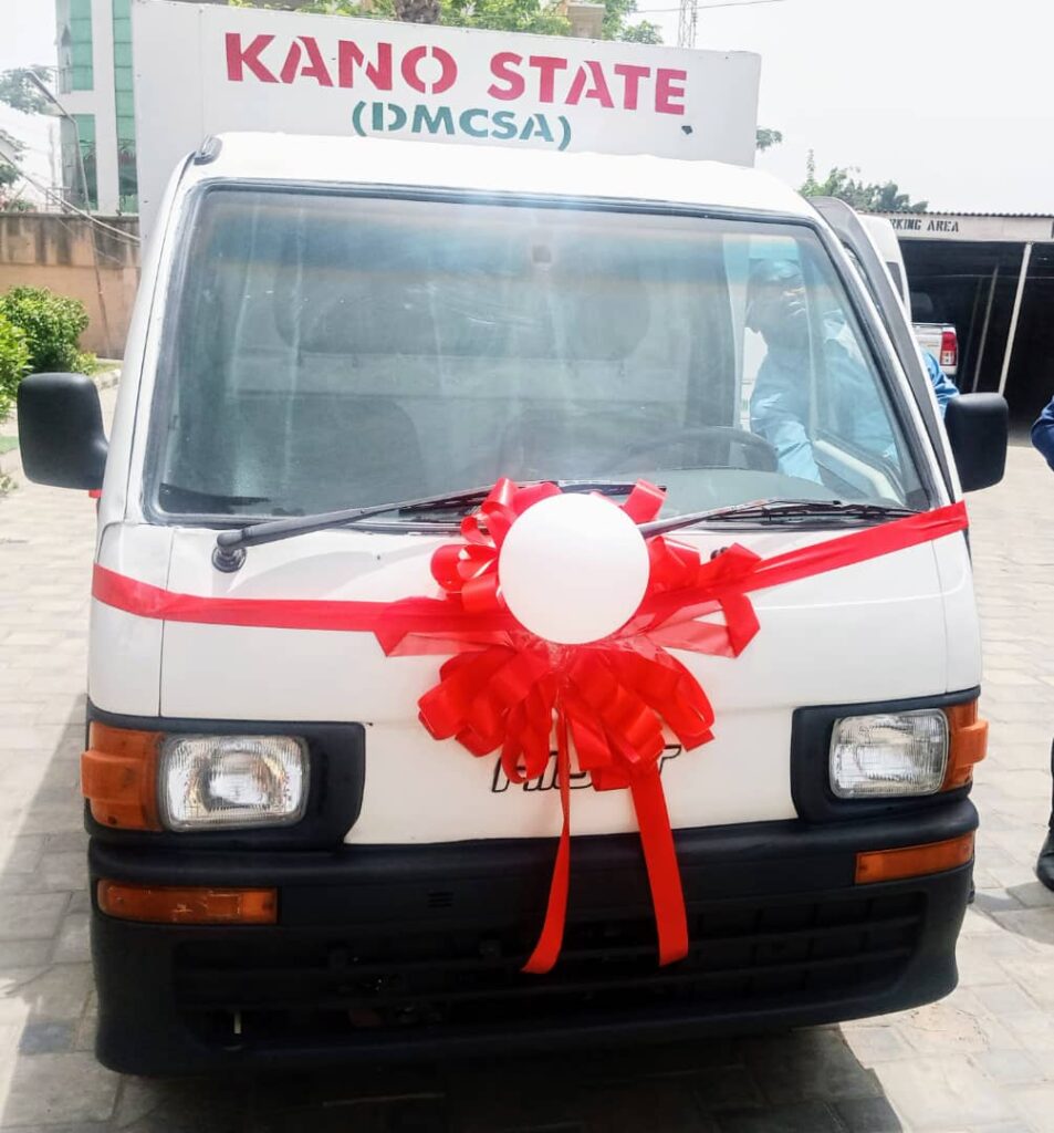 Fidson lavishes vehicle to DMCSA Vehicle